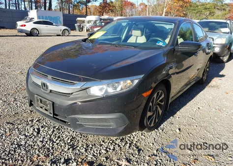 2018 Honda Civic Ex z USA, uszkodzony, nr VIN 2HGFC2F75JH587439